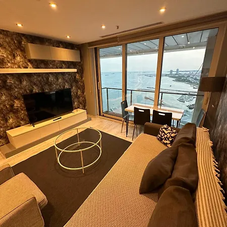 Ottomare Luxury With Pool With Amazing View Апартаменты Стамбул